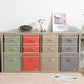 Cloth Foldable Fabric Bins Box Storage (2 Count)