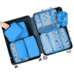 8 Set Packing Cubes Luggage Packing Organizers for Travel Accessories