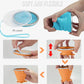Silicone Collapsible Travel Cup (4 Count)