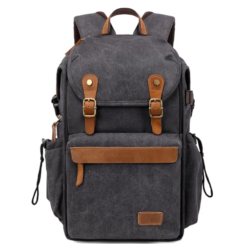 Vintage Canvas Camera Backpack