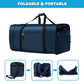 100L Foldable Rolling Duffel Bag with 2 Wheels