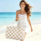 Beach Bag Large Beach Tote Bag for Women Waterproof Sandproof Swim Pool Bag With Zipper
