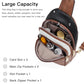 Crossbody Bags for Women Leather Sling Bag for Woman Travel Black