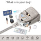 Sling Bag for Women Crossbody Bags Fanny Packs Sling Purse Backpack Shoulder Bag Vegan Leather Chic Gifts Travel Handbag Light Grey