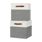 Cube Storage Bins with Lids for Organizing Clothes (2 Count)