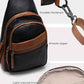 Large Sling Bag for Women Crossbody Purse Leather Fashionable Trendy Chest Bag for Travel