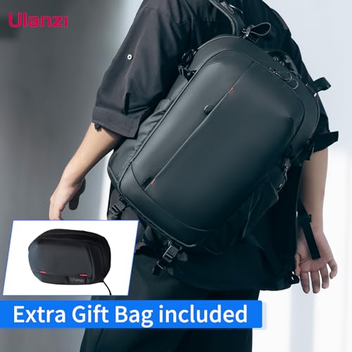 ULANZI BP09 Traker Camera Backpack • 22L • Versatile Camera Travel Bag • Quick Access • Well Organized Professional Photography Storage • Shoulder Backpack • for Sony