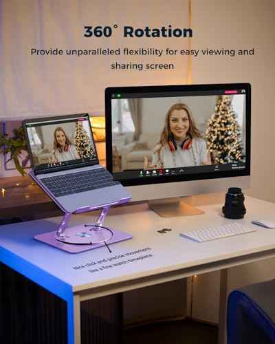 360° Rotating Laptop Stand for Desk