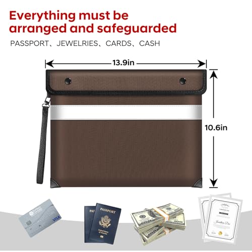 Fireproof Bag Dual Reflective Strips