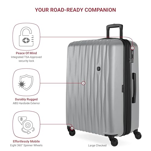 7272 Energie Hardside Expandable Luggage with Spinner Wheels