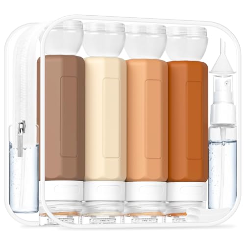 Travel Bottles for Toiletries 3oz (17 Count)