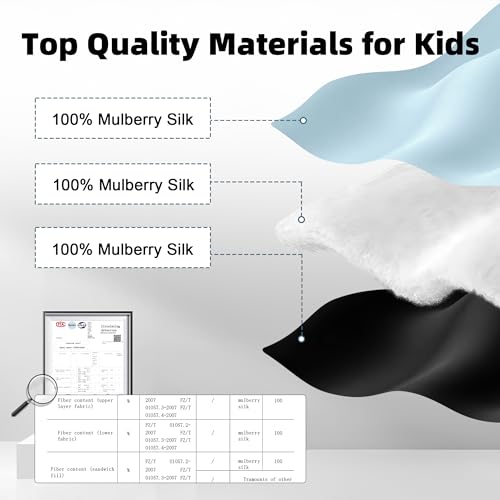 Silk Sleep Eye Mask for Kids (2 Count)
