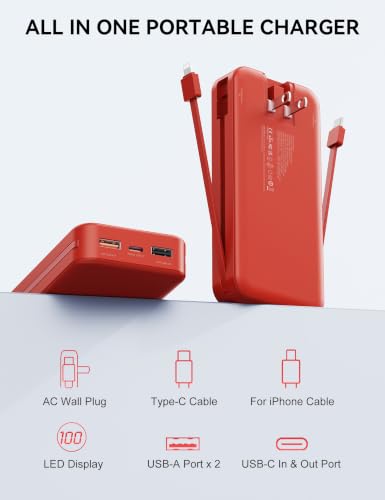 Portable Charger 20000mAh Fast Charging w