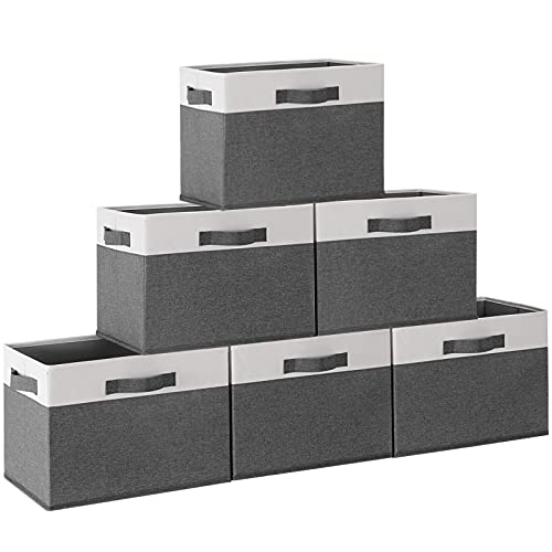 6 Pack Fabric Storage Bins (6 Count)