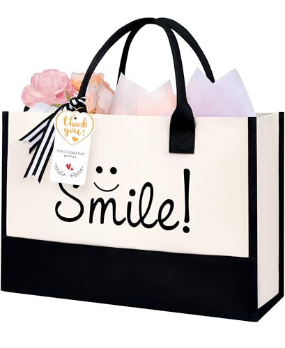 Initial Tote Bag