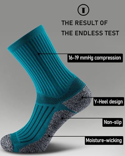 Cushioned Compression Unisex Mid (4 Count)