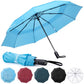 Windproof Travel Umbrellas for Rain and Sun