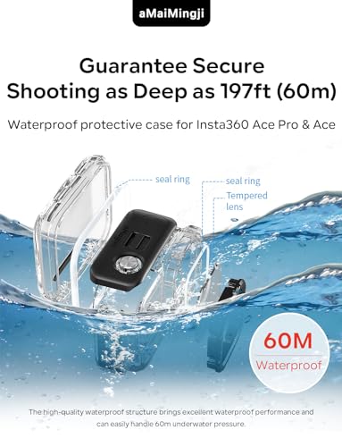 Underwater Dive Case for Insta 360 Ace Pro