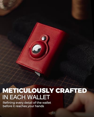Jenoss Smart AirTag Wallet for Men & Women