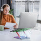 Laptop Stand for Desk－Adjustable Laptop Stand Holder －Foldable Notebook Computer Stands for MacBook Air Pro HP Lenovo Dell Samsung Chromebook