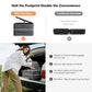 24 Inch Checked Luggage PC Hard Shell Suitcase Top Opening Aluminum Frame Travel Suitcases with Wheels