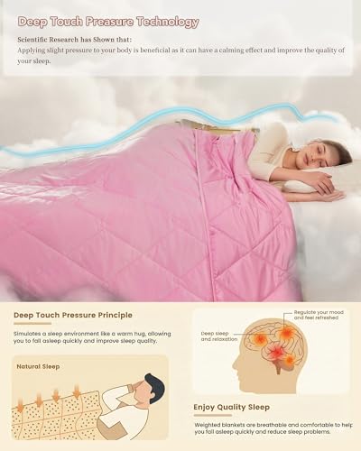 King Size Weighted Blanket for Adults 45lbs
