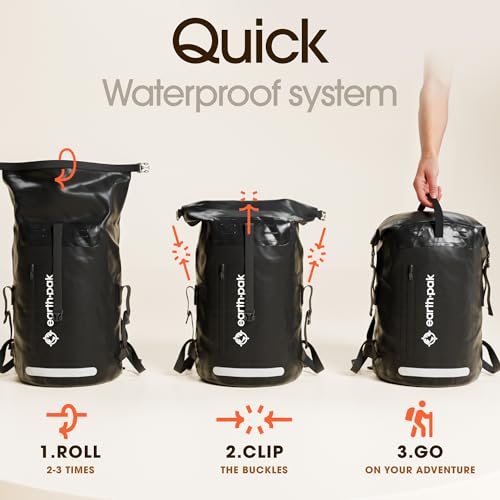 Waterproof Dry Bag Backpack 55L