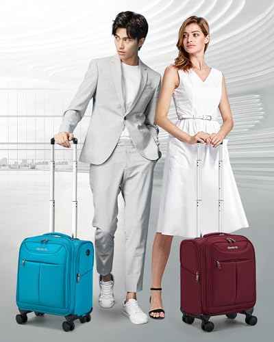 Underseat Carry On Luggage with Wheels