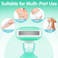 Travel Razors for Women Include 1 Handle 5 Cartridges