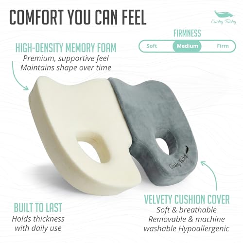 Premium Foldable Piriformis Seat Cushion