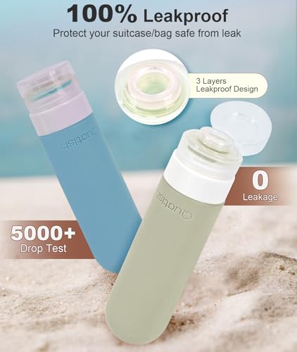 Travel Bottles for Toiletries (4 Count)