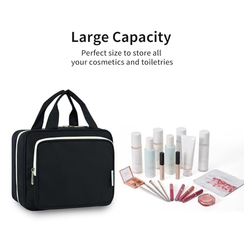 Hanging Toiletry Bag for Women Travel Makeup Bag Organizer Toiletries Bag for Travel Size Essentials Accessories Cosmetics