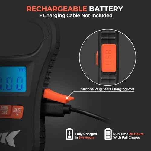 ToughTide USB Charging Fish Scale with Lip Gripper
