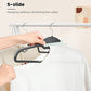 Heavy Duty Plastic Hangers 50 Pack with Non (50 Count)