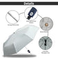 Sun Umbrella Blocking UV Protection Compact Auto Folding Parasol