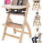 Beyond Junior Convertible Wooden High Chair with Removable Tray