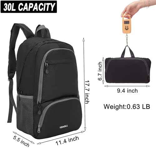 30L Hiking Backpack Lightweight Day Packs