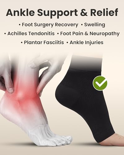 Ankle Compression Sleeve (2 Count)