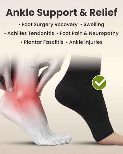 Ankle Compression Sleeve (2 Count)