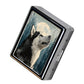 8‑Compartment Metal Pill Box Organizer