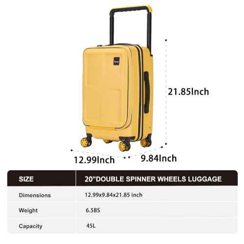 Carry on Luggage (2 Piece)