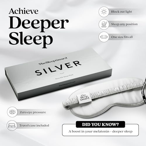 Pure Silk Sleep Mask [100% 6A Mulberry Silk
