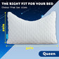 Cooling Side Sleeper Pillow for Neck and Shoulder Pain