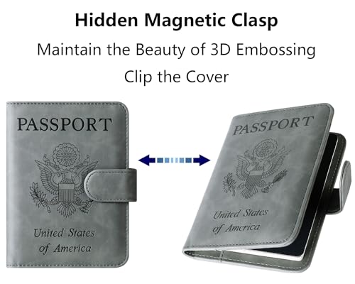 Airtag Passport Holder for Travel