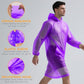 6 & 20 & 50 Pack Disposable Rain Ponchos for Adults (20 Count)
