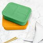 Platinum Silicone Bento Lunch Box Set of 2 (2 Count)