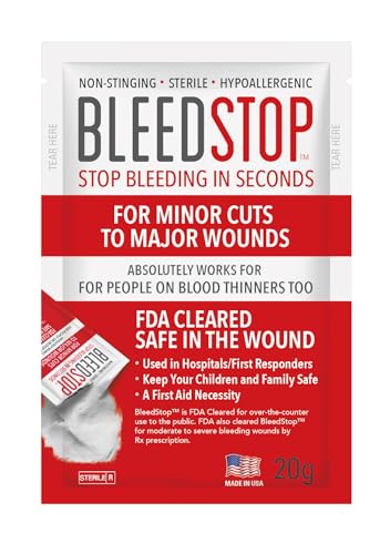First Aid Powder for Blood Clotting (2 Count)
