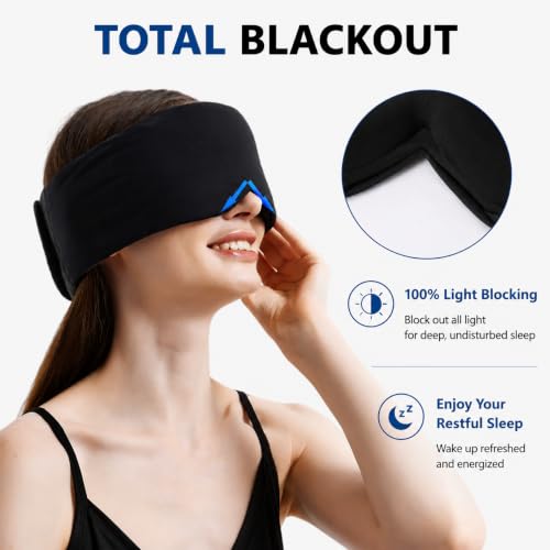 Sleep Mask ALASKA BEAR Wraparound Cool for All Sensitive Sleepers