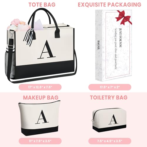 Initial Tote Bag