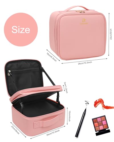 Makeup Bag with LED Mirror